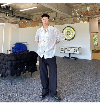 Summer Cuban Collar Shirt Casual Men - RALO COLLECTION STUDIO
