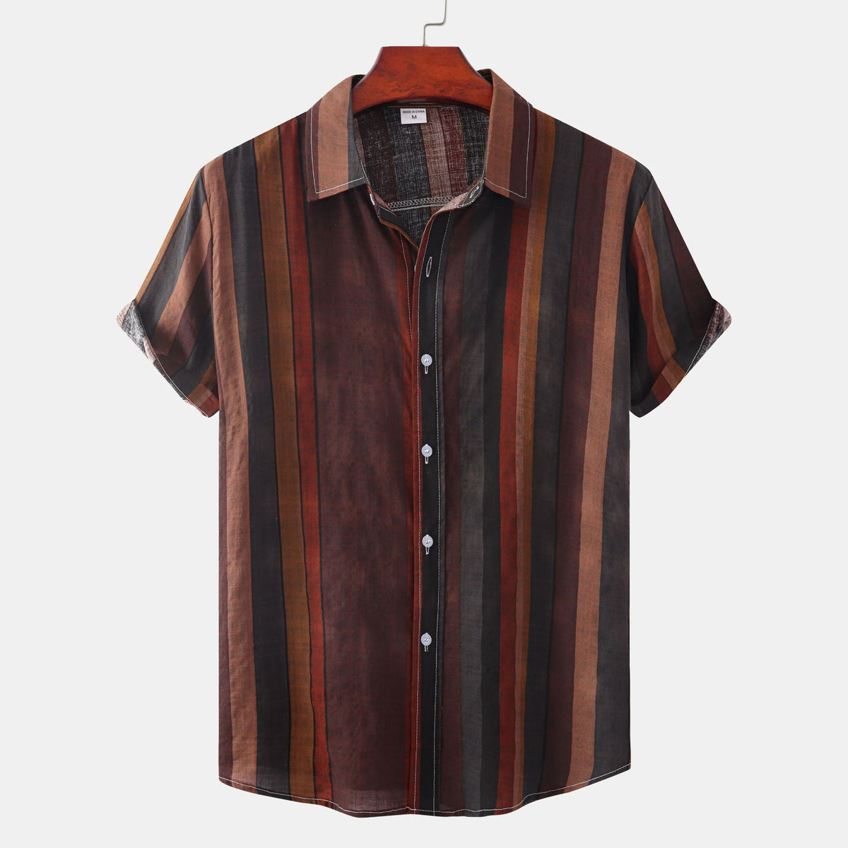 Summer Men's Clothing Printing Casual Retro Shirt Men - RALO COLLECTION STUDIO