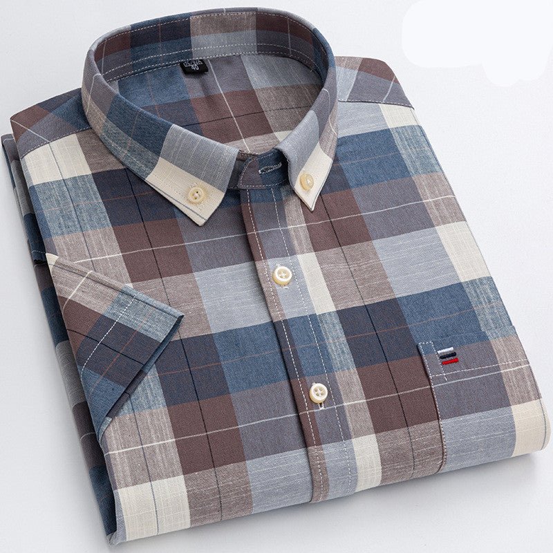 Summer New Short-Sleeved Shirt Men - RALO COLLECTION STUDIO