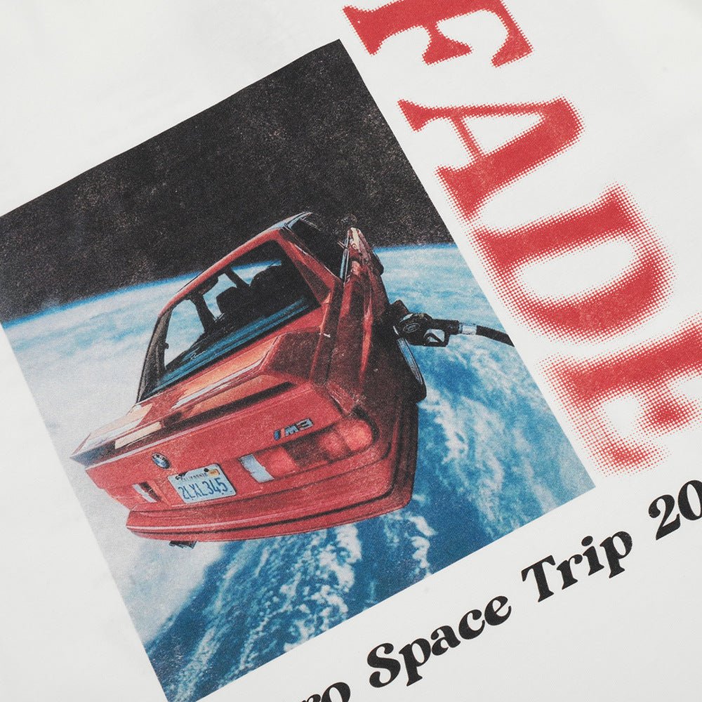 Summer Rock Hip Hop Car Printed Short-sleeved T-shirt For Men - RALO COLLECTION STUDIO