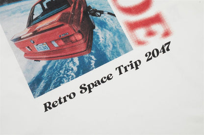Summer Rock Hip Hop Car Printed Short-sleeved T-shirt For Men - RALO COLLECTION STUDIO
