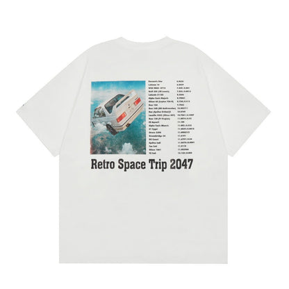 Summer Rock Hip Hop Car Printed Short-sleeved T-shirt For Men - RALO COLLECTION STUDIO