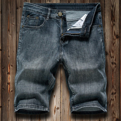 Summer Stretch Denim Shorts Mens Capri Pants - RALO COLLECTION STUDIO
