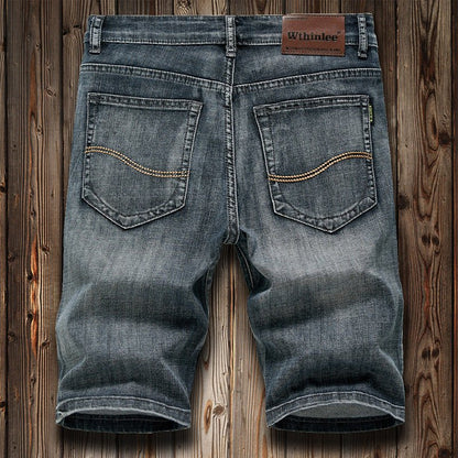 Summer Stretch Denim Shorts Mens Capri Pants - RALO COLLECTION STUDIO