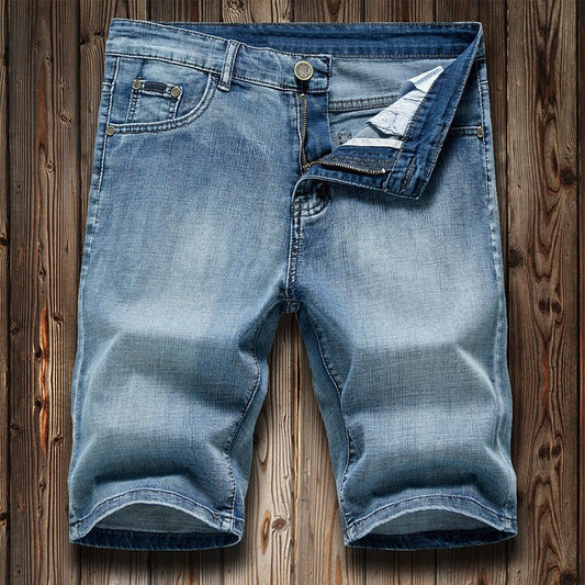 Summer Stretch Denim Shorts Mens Capri Pants - RALO COLLECTION STUDIO