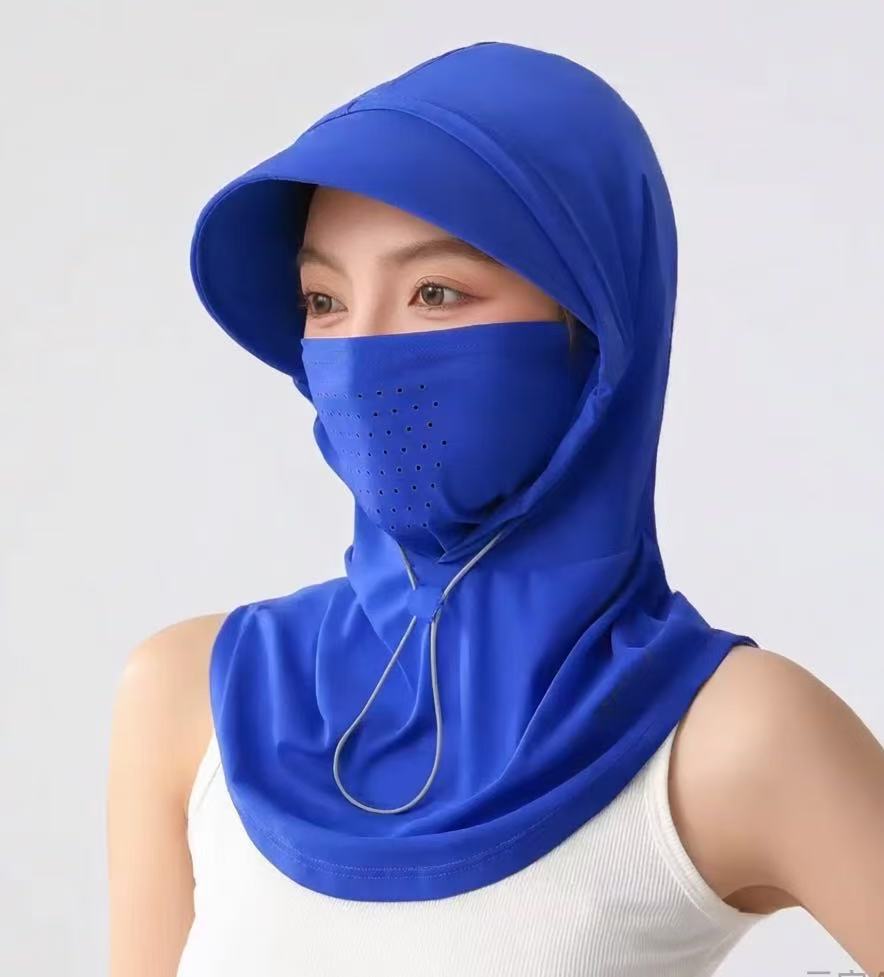 Sunscreen Face Mask With Hood Full-face UV Protection - RALO COLLECTION STUDIO