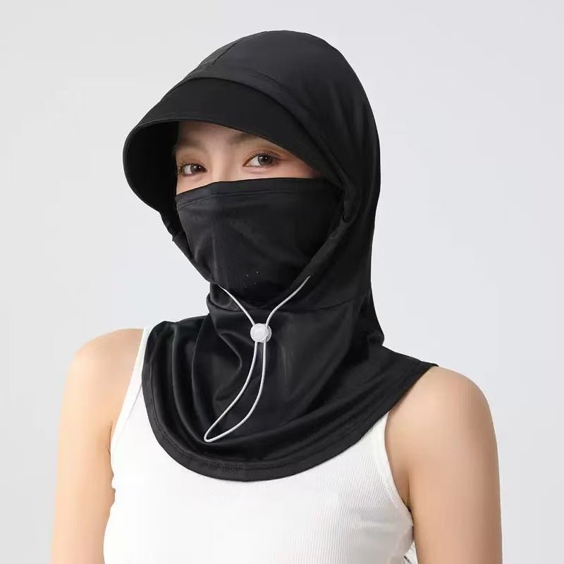 Sunscreen Face Mask With Hood Full-face UV Protection - RALO COLLECTION STUDIO
