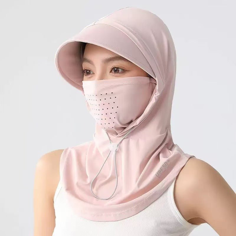 Sunscreen Face Mask With Hood Full-face UV Protection - RALO COLLECTION STUDIO