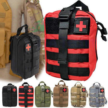 Tactical First Aid Kit Waist Bag Emergency Travel Survival Rescue Handbag Waterproof Camping First Aid Pouch Patch Bag - RALO COLLECTION STUDIO