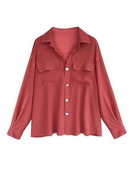 Temperament Chiffon Shirt Blouse Loose Shirt Bottoming Shirt - RALO COLLECTION STUDIO