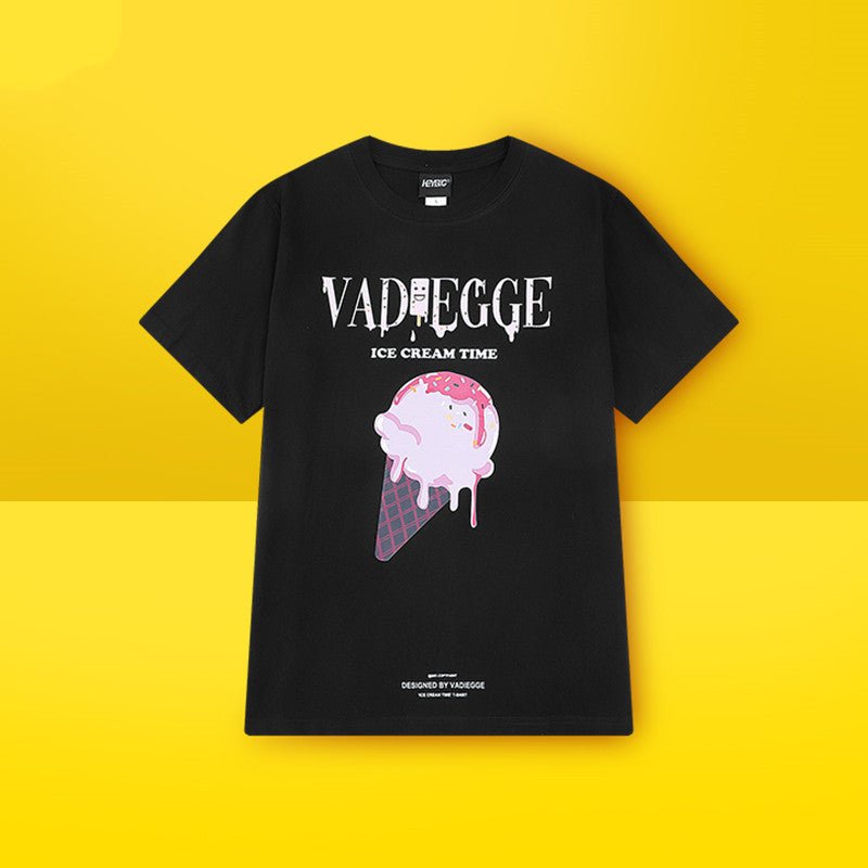 Trendy Alphabet Print Short-sleeved T-shirt For Men And Women - RALO COLLECTION STUDIO