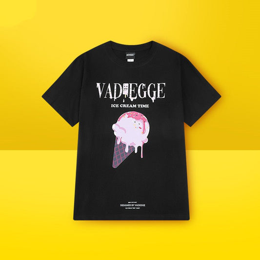 Trendy Alphabet Print Short-sleeved T-shirt For Men And Women - RALO COLLECTION STUDIO