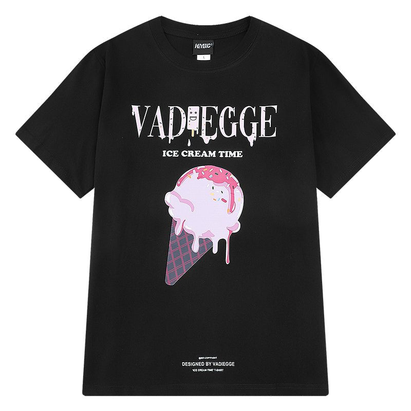 Trendy Alphabet Print Short-sleeved T-shirt For Men And Women - RALO COLLECTION STUDIO