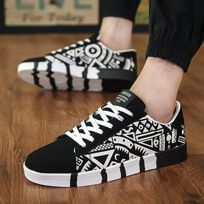 RALO Collection | Suede Stitching Casual Lace-Up Shoes For Men - RALO COLLECTION STUDIO