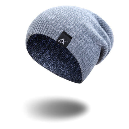 Unisex Fashionable Knitted Beanie, Winter Wool Elastic Hat For Outdoor Cycling, Camping, Travel Winter Beanie Hat Acrylic Knit Hats For Men Women - RALO COLLECTION STUDIO