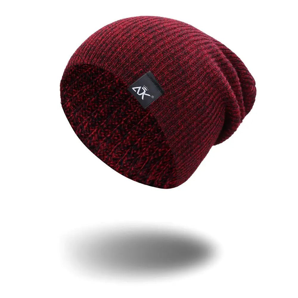 Unisex Fashionable Knitted Beanie, Winter Wool Elastic Hat For Outdoor Cycling, Camping, Travel Winter Beanie Hat Acrylic Knit Hats For Men Women - RALO COLLECTION STUDIO