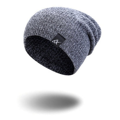 Unisex Fashionable Knitted Beanie, Winter Wool Elastic Hat For Outdoor Cycling, Camping, Travel Winter Beanie Hat Acrylic Knit Hats For Men Women - RALO COLLECTION STUDIO