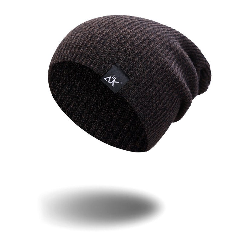 Unisex Fashionable Knitted Beanie, Winter Wool Elastic Hat For Outdoor Cycling, Camping, Travel Winter Beanie Hat Acrylic Knit Hats For Men Women - RALO COLLECTION STUDIO