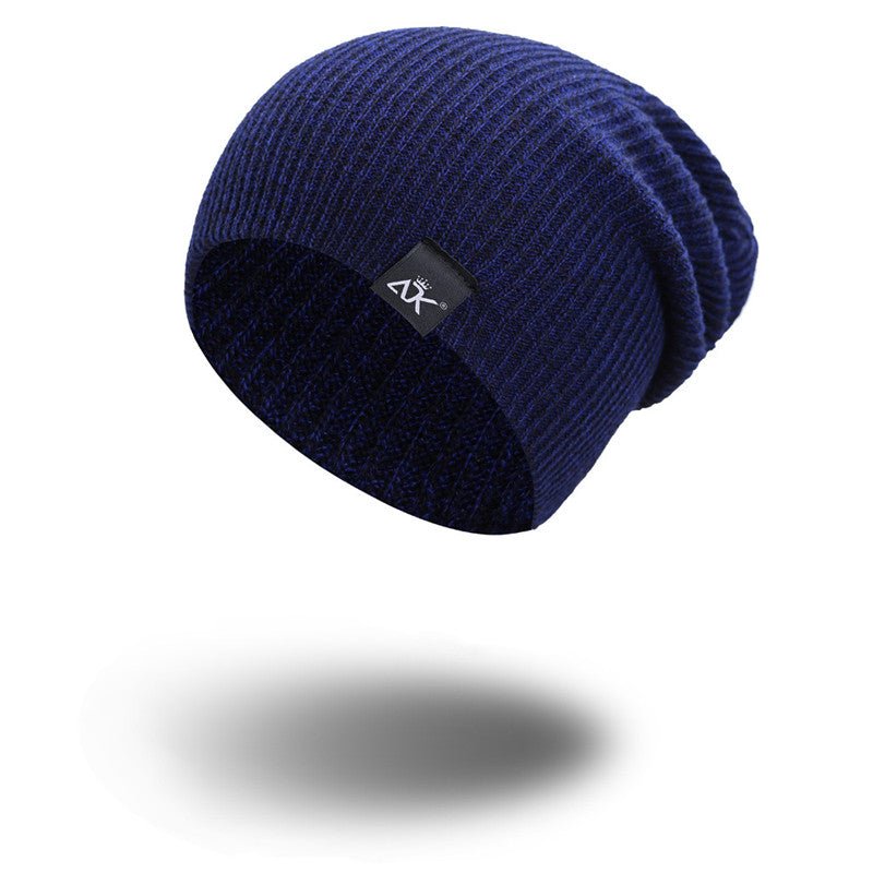 Unisex Fashionable Knitted Beanie, Winter Wool Elastic Hat For Outdoor Cycling, Camping, Travel Winter Beanie Hat Acrylic Knit Hats For Men Women - RALO COLLECTION STUDIO