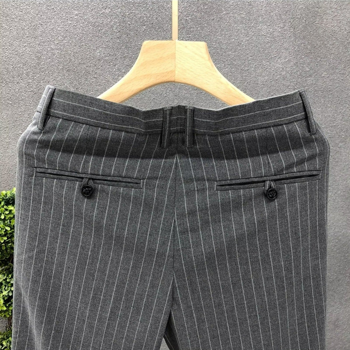 Versatile High-end Suit Pants Trendy Slim-fit Business Tapered Trousers - RALO COLLECTION STUDIO