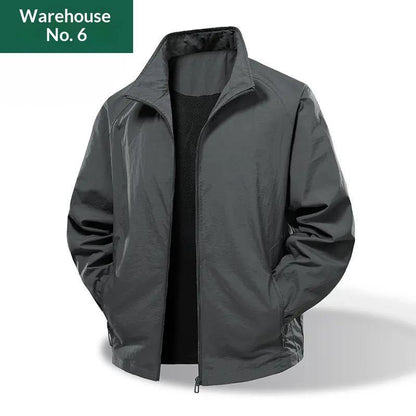 Versatile Loose-fit Stand-collar Jacket American-style Water-repellent - RALO COLLECTION STUDIO