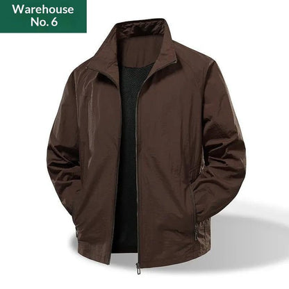 Versatile Loose-fit Stand-collar Jacket American-style Water-repellent - RALO COLLECTION STUDIO