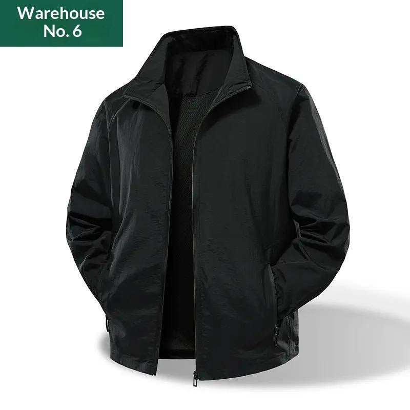 Versatile Loose-fit Stand-collar Jacket American-style Water-repellent - RALO COLLECTION STUDIO