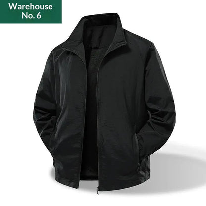 Versatile Loose-fit Stand-collar Jacket American-style Water-repellent - RALO COLLECTION STUDIO