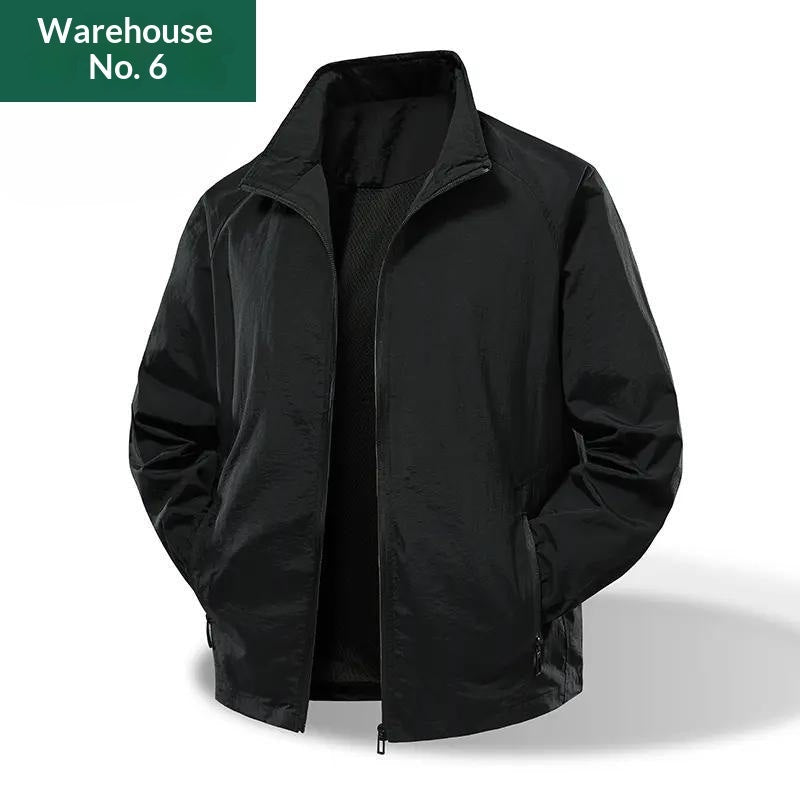 Versatile Loose-fit Stand-collar Jacket American-style Water-repellent - RALO COLLECTION STUDIO