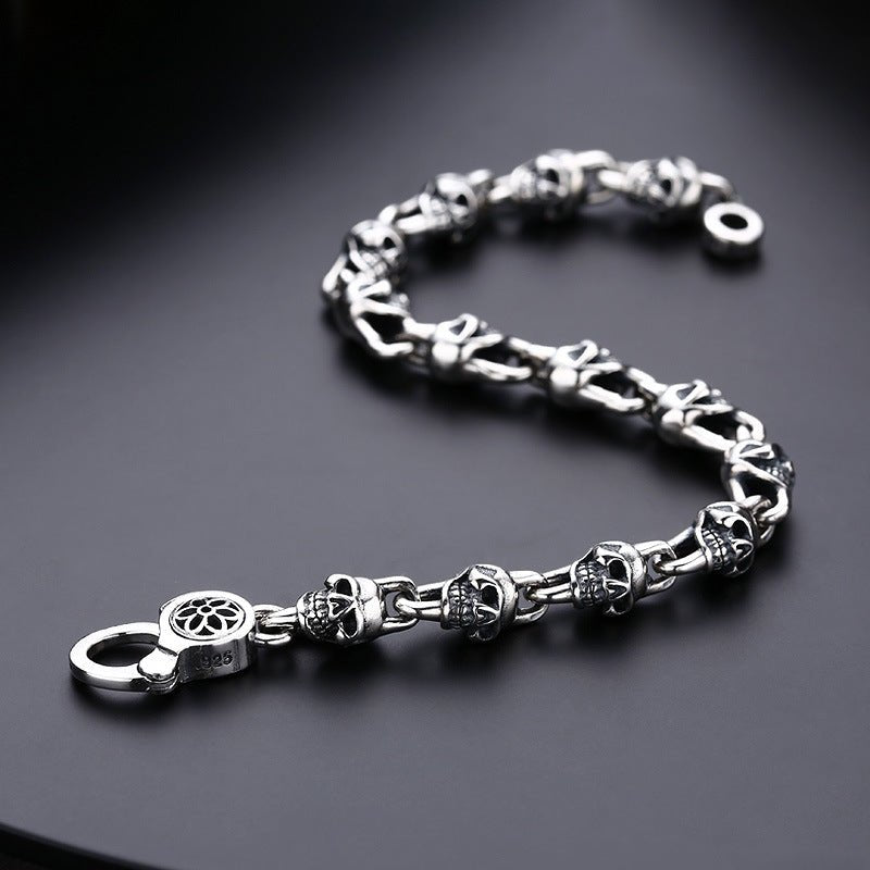 Vintage Vintage Trendy S925 Sterling Silver Bracelet For Men And Women - RALO COLLECTION STUDIO