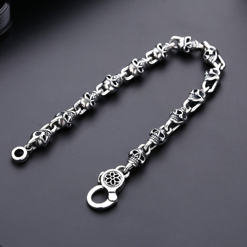 Vintage Vintage Trendy S925 Sterling Silver Bracelet For Men And Women - RALO COLLECTION STUDIO