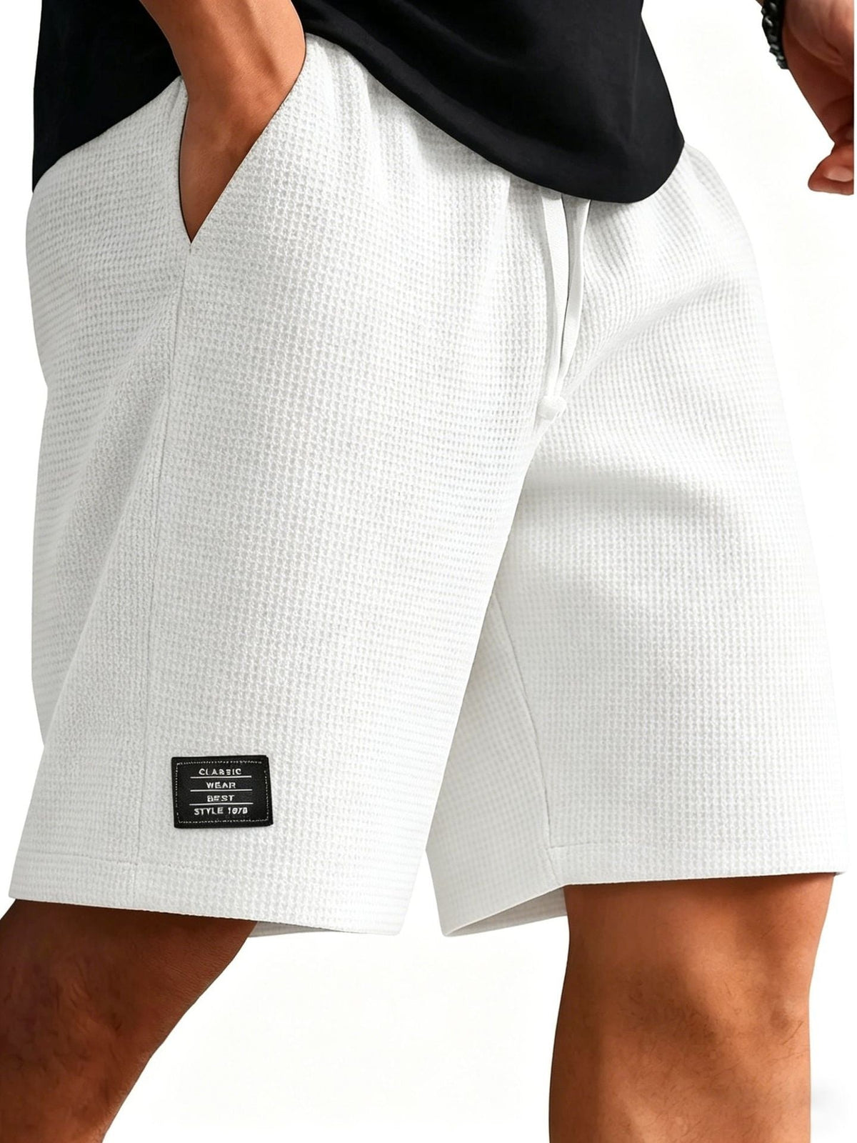 WaffleWeave Cropped Pants Mens MidYears Pants - RALO COLLECTION STUDIO