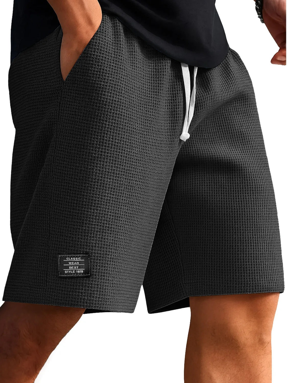 WaffleWeave Cropped Pants Mens MidYears Pants - RALO COLLECTION STUDIO