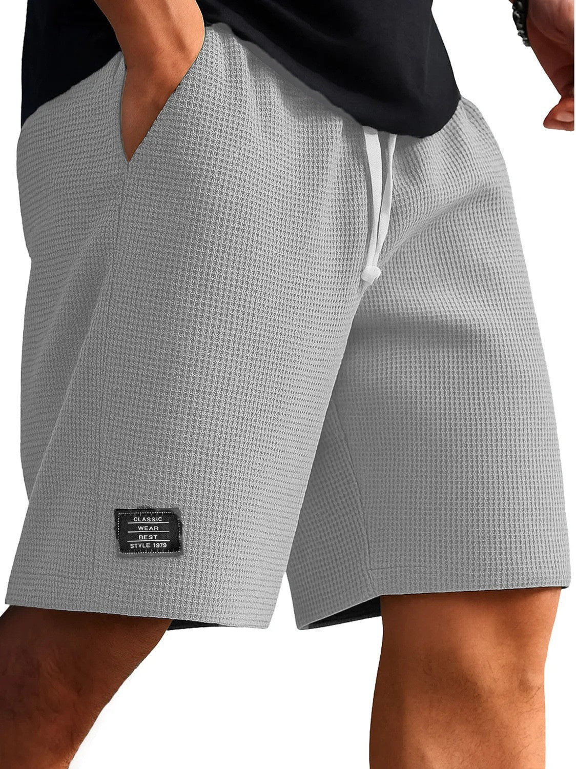 WaffleWeave Cropped Pants Mens MidYears Pants - RALO COLLECTION STUDIO