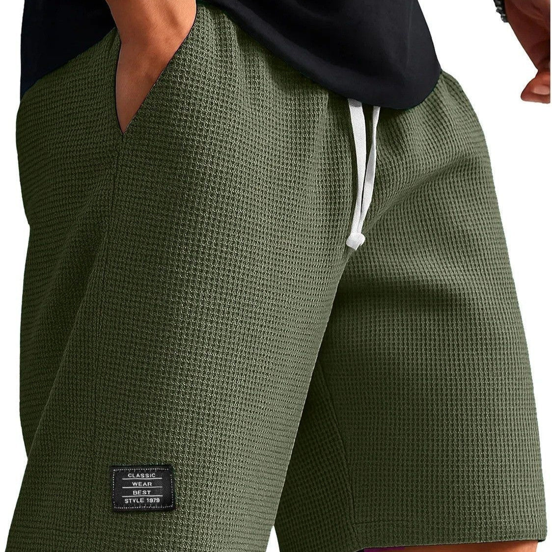 WaffleWeave Cropped Pants Mens MidYears Pants - RALO COLLECTION STUDIO