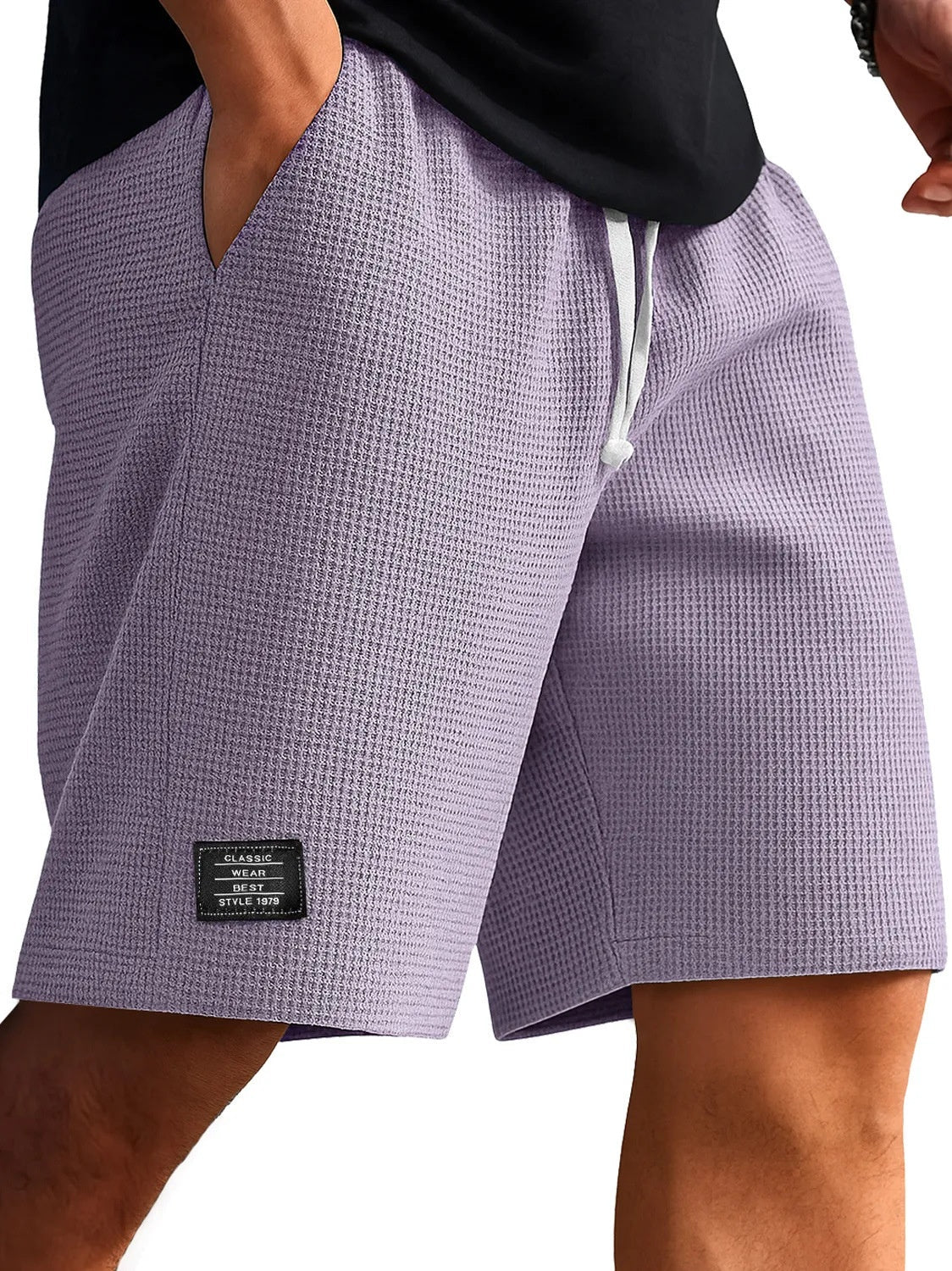 WaffleWeave Cropped Pants Mens MidYears Pants - RALO COLLECTION STUDIO