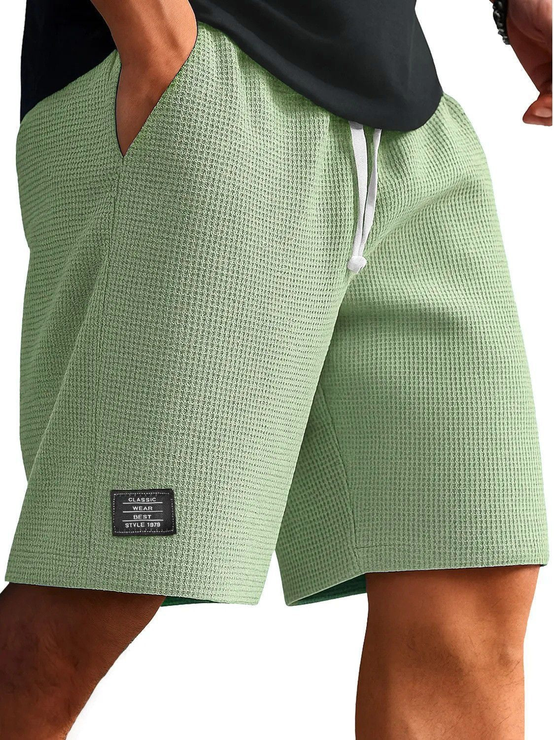 WaffleWeave Cropped Pants Mens MidYears Pants - RALO COLLECTION STUDIO