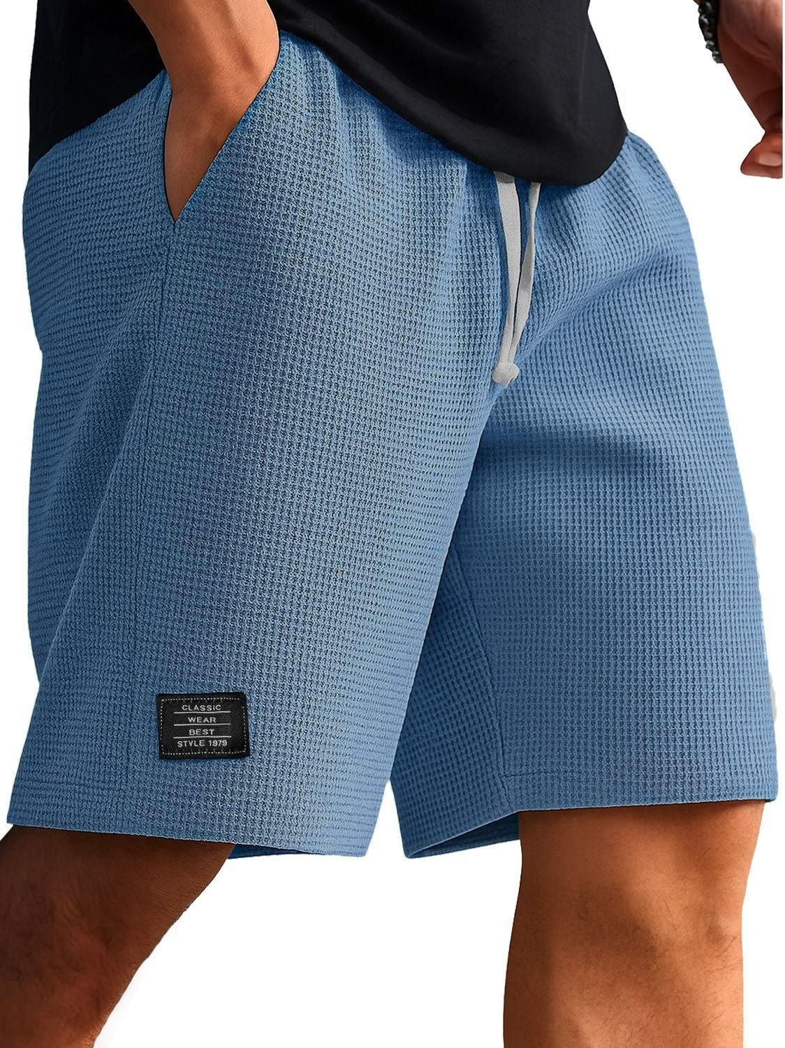 WaffleWeave Cropped Pants Mens MidYears Pants - RALO COLLECTION STUDIO