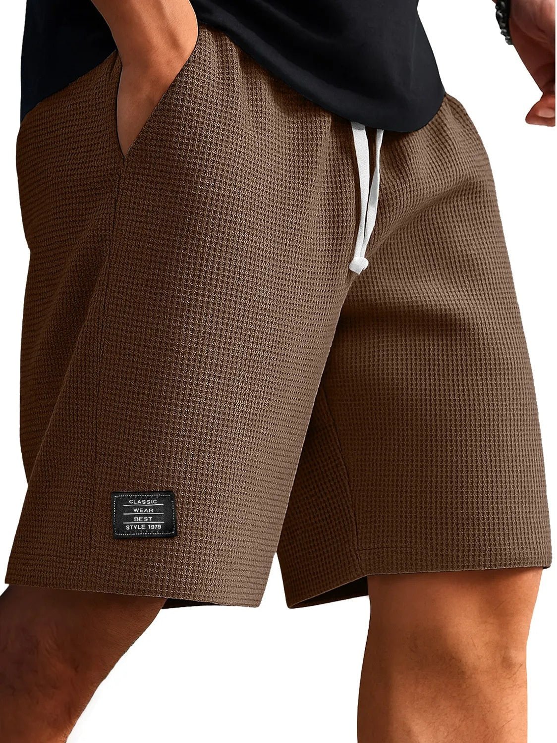 WaffleWeave Cropped Pants Mens MidYears Pants - RALO COLLECTION STUDIO