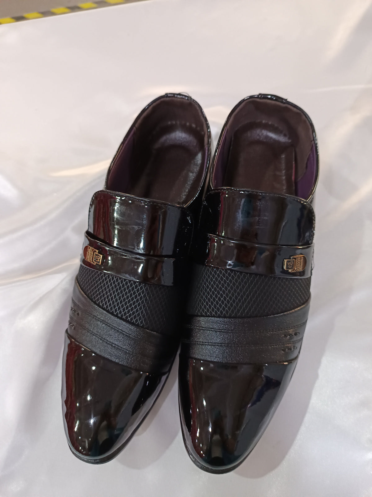 Wine Red Fashion Patchwork Leather Shoes For Men - RALO COLLECTION STUDIO