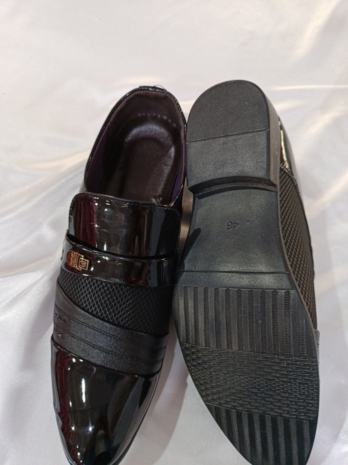 Wine Red Fashion Patchwork Leather Shoes For Men - RALO COLLECTION STUDIO