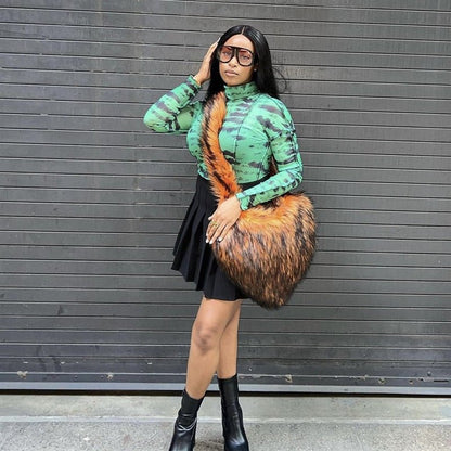 Ralo Cozy Heart Plush Winter Crossbody Bag - RALO COLLECTION STUDIO