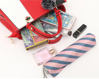 RALO COLLECTION Women’s Hairball Patchwork Handbag – Elegant Crossbody Shoulder Purse For Women - RALO COLLECTION STUDIO