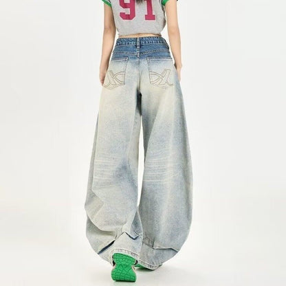 Women's Autumn High Street Loose Floor-Length Scissor Pants - RALO COLLECTION STUDIO