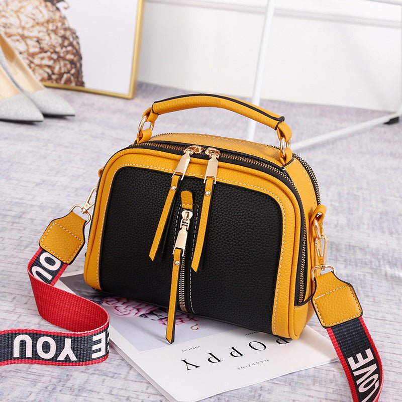 Ralo Petite Square Wide-Strap Shoulder Bag - RALO COLLECTION STUDIO