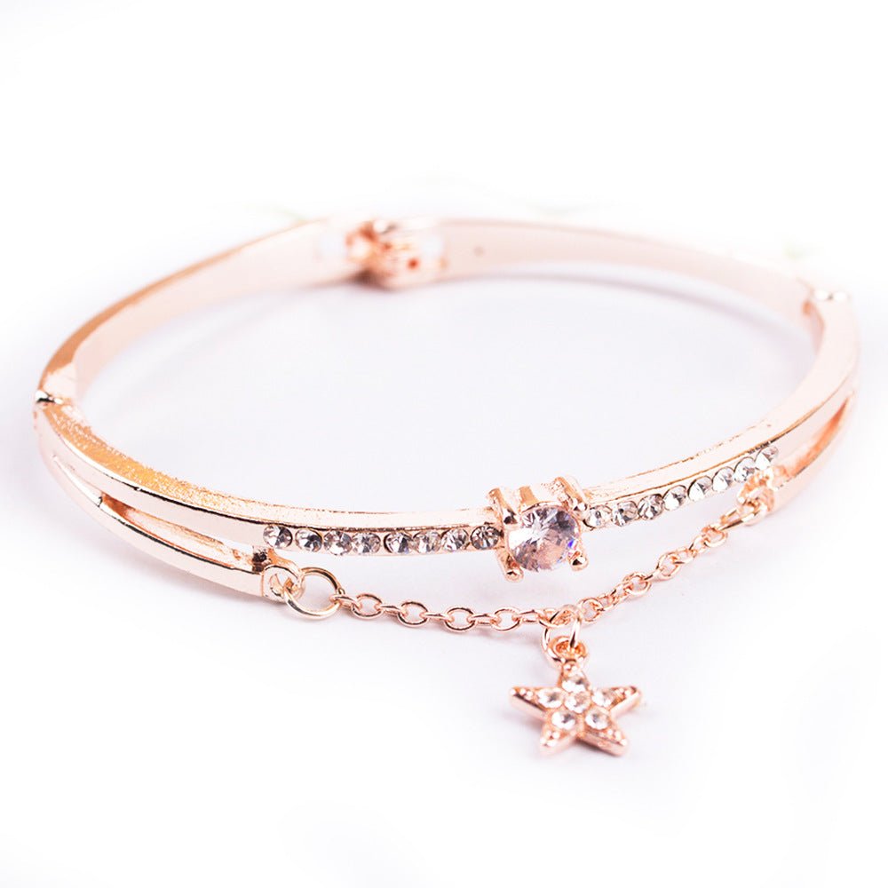 Women's Bracelet Watch Flower Disk Two-piece Bracelet Set - RALO COLLECTION STUDIO