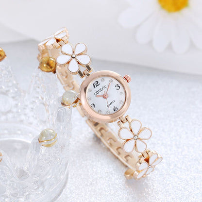 Women's Bracelet Watch Flower Disk Two-piece Bracelet Set - RALO COLLECTION STUDIO