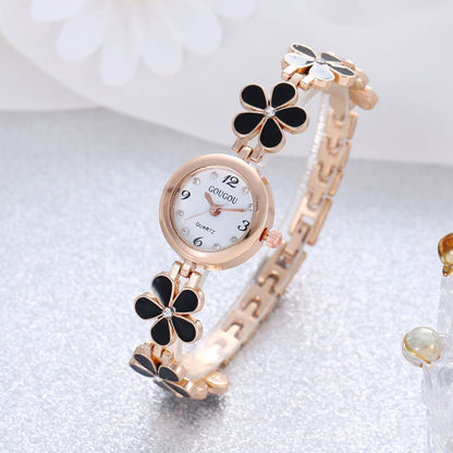 Women's Bracelet Watch Flower Disk Two-piece Bracelet Set - RALO COLLECTION STUDIO
