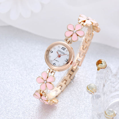 Women's Bracelet Watch Flower Disk Two-piece Bracelet Set - RALO COLLECTION STUDIO