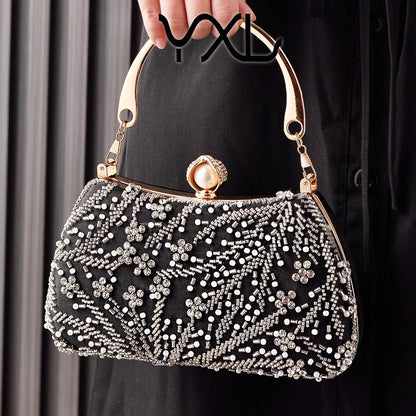 Beaded Cheongsam Evening Wedding Bridal Clutch Ralo Collection - RALO COLLECTION STUDIO